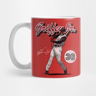 Ken Griffey Jr. Cincinnati Retro Script Mug